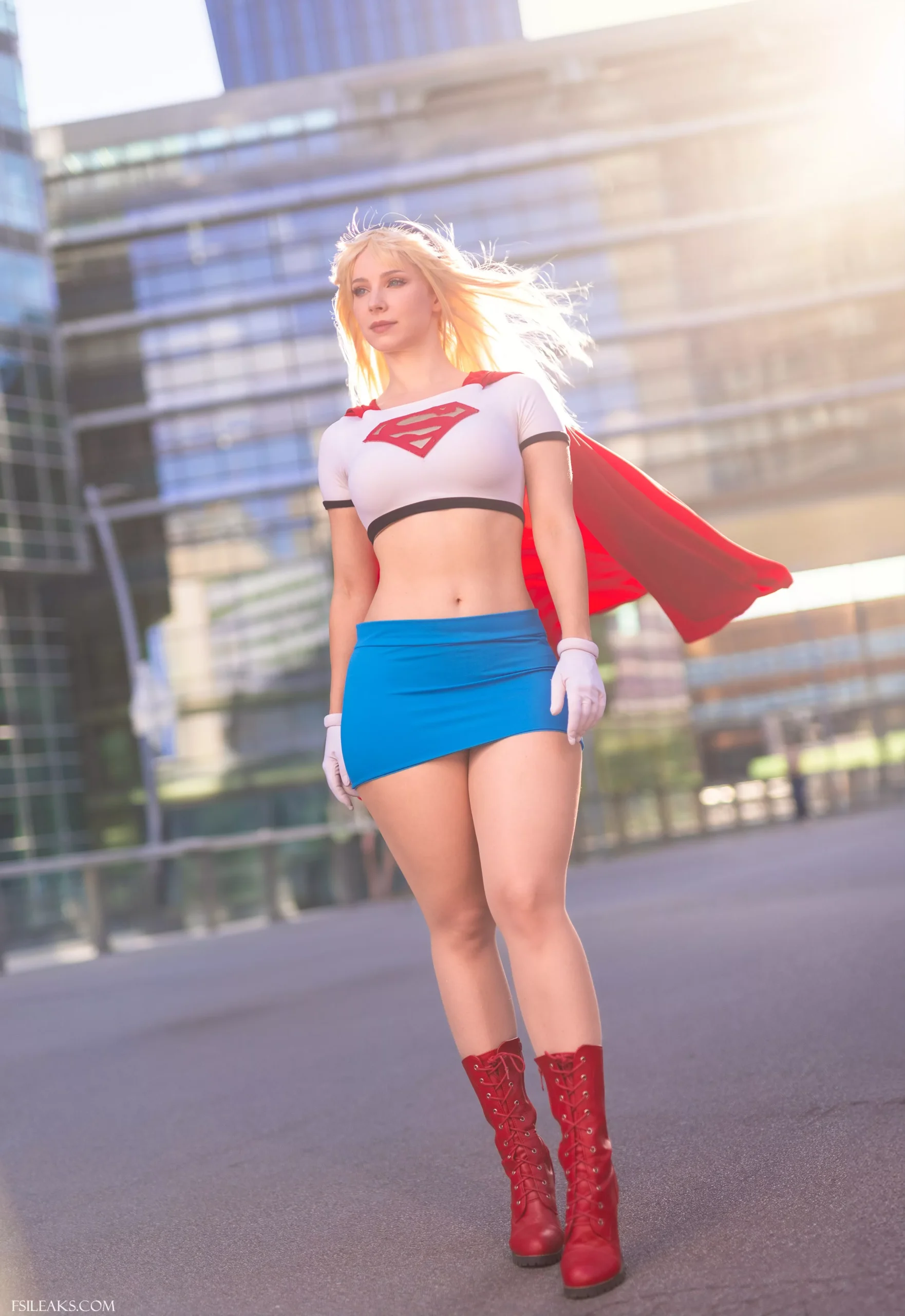 Enji Night OnlyFans Supergirl Cosplay Set - 40 Enji Night OnlyFans Supergirl Cosplay Set - 39