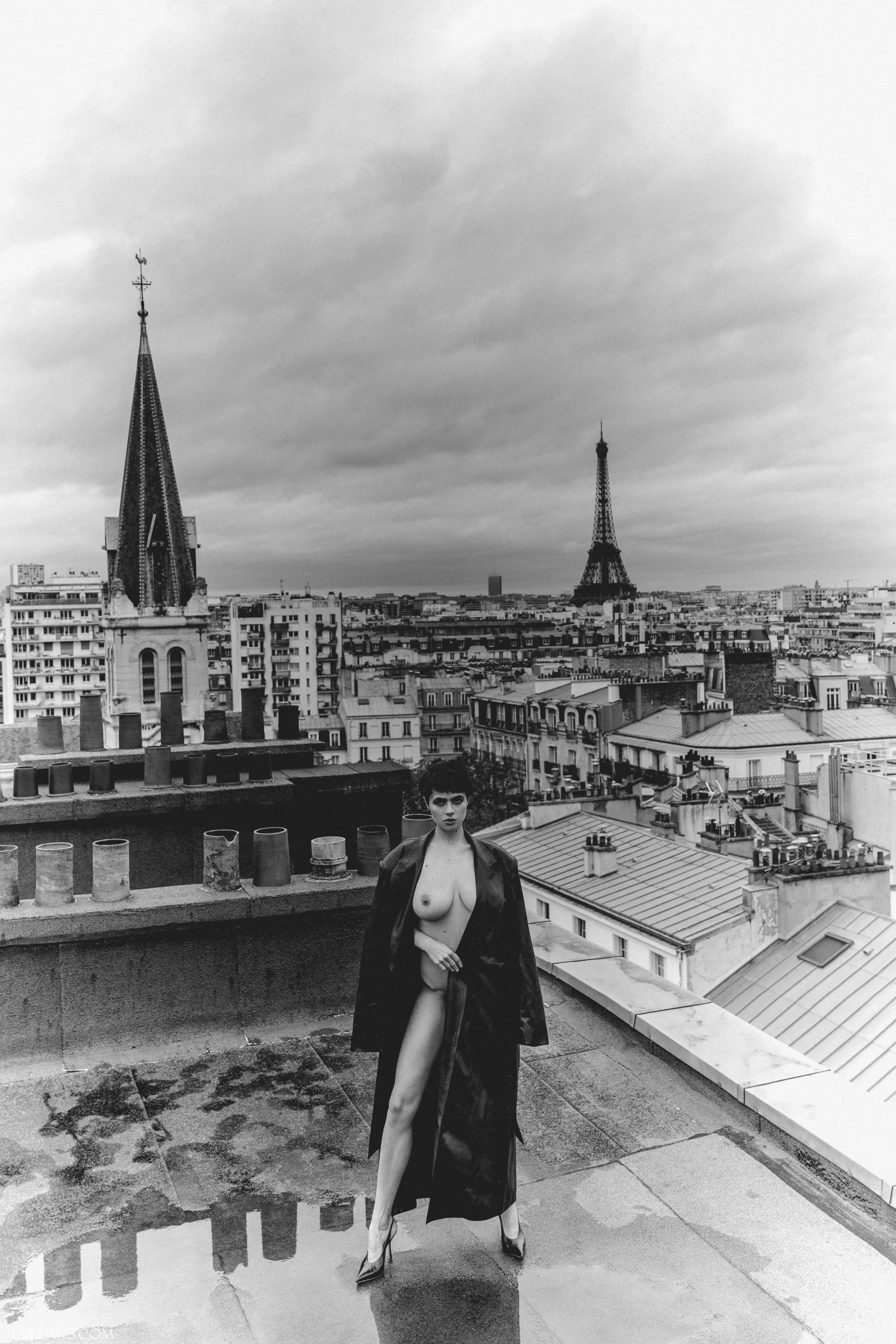 Solomia Maievska Outdoor Nude Boobs Set - 3