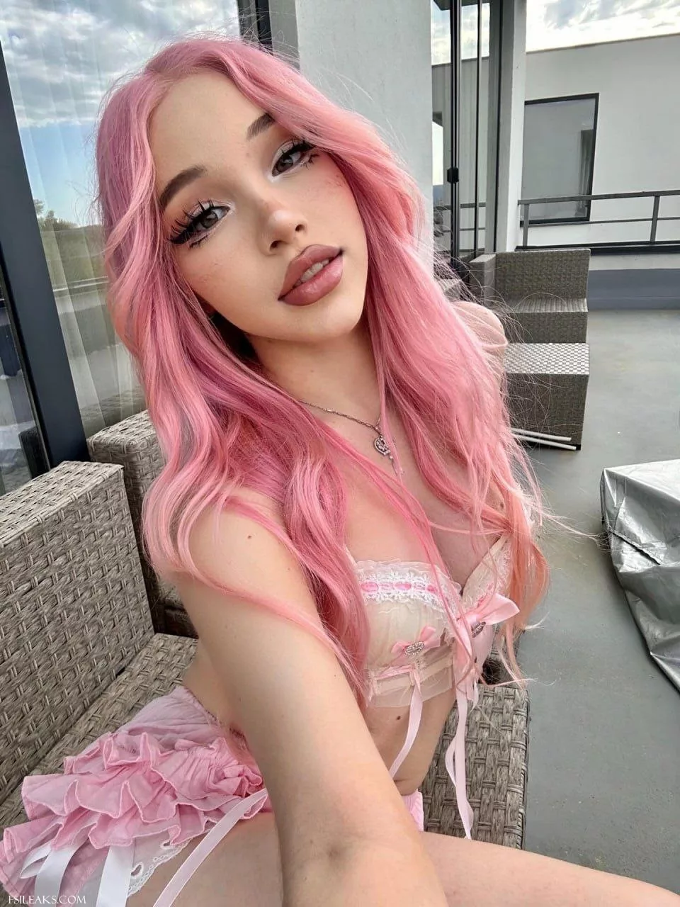 Alice Delish Patreon Pink Lingerie Set - 1