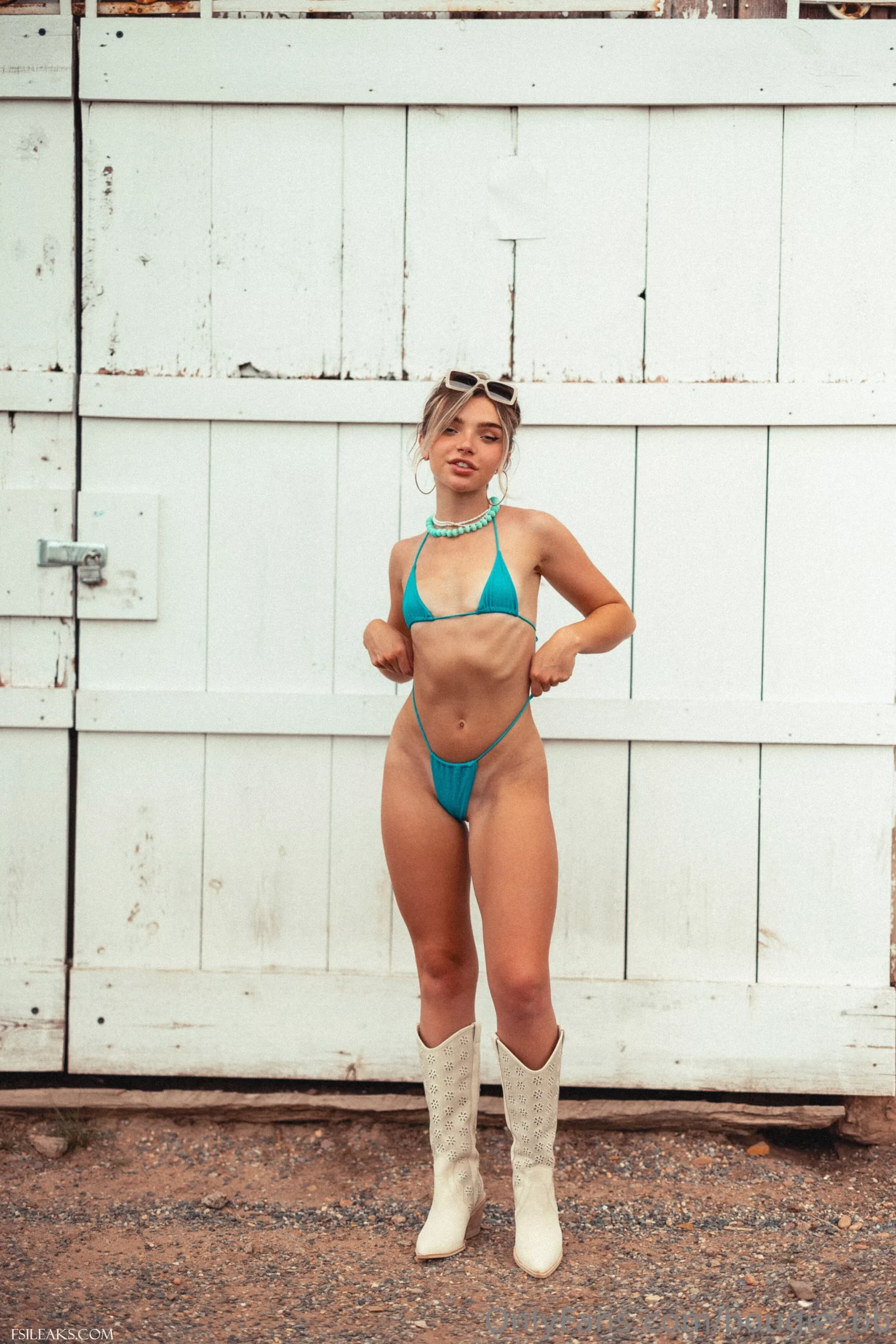 Briebellee OnlyFans Mini Bikini Outdoor Nude Set - 29