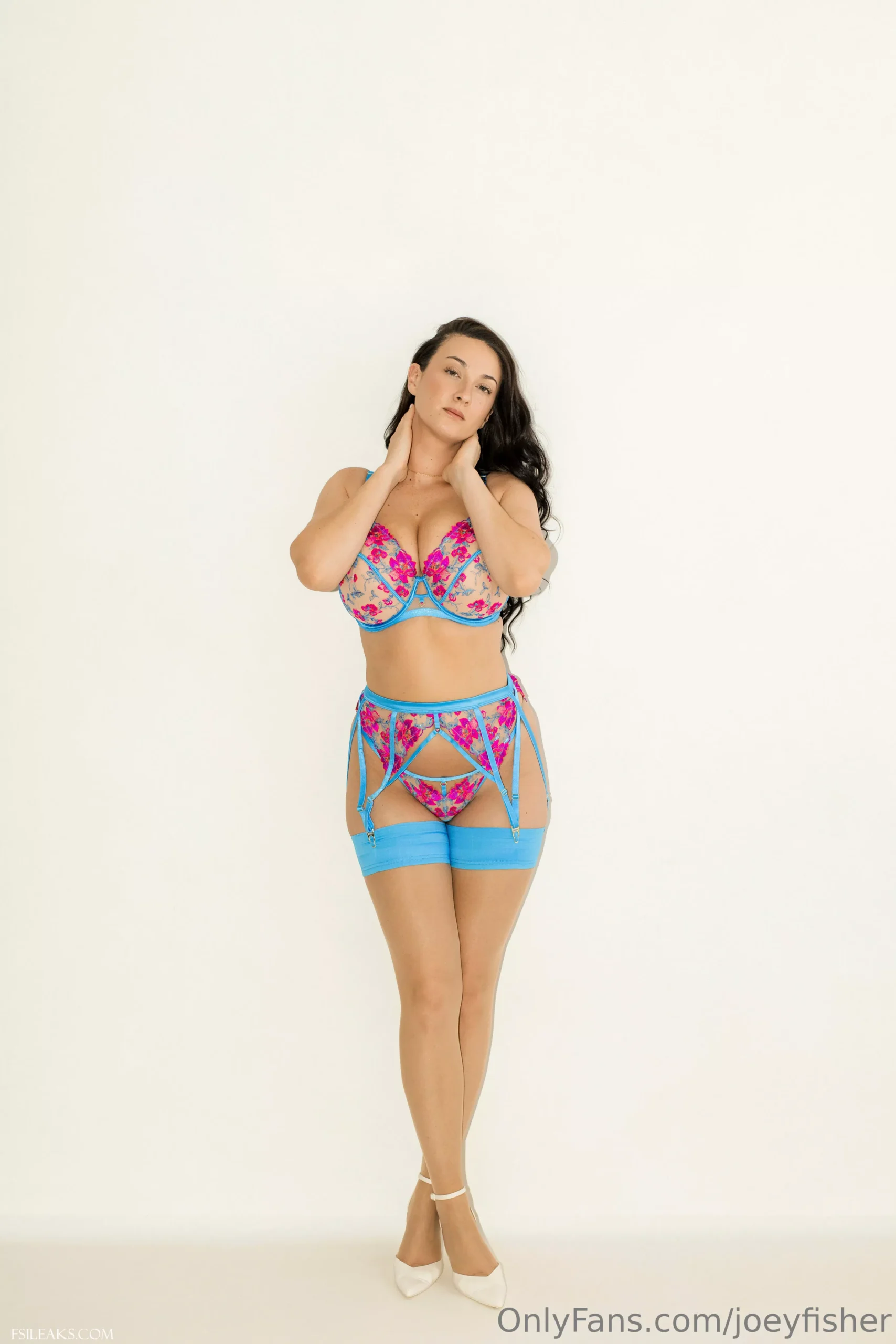 Joey Fisher OnlyFans Blue Lingerie Set - 8 Joey Fisher OnlyFans Blue Lingerie Set - 7