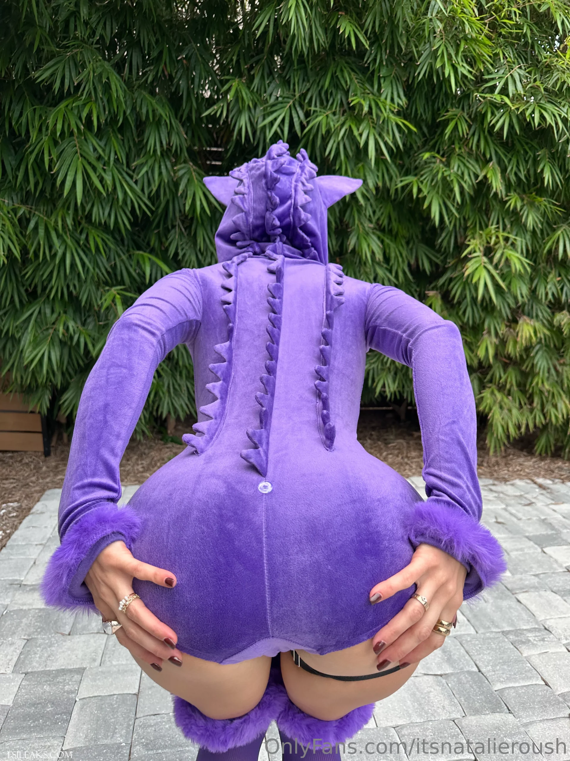 Natalie Roush OnlyFans Gengar Nude Cosplay Set - 33