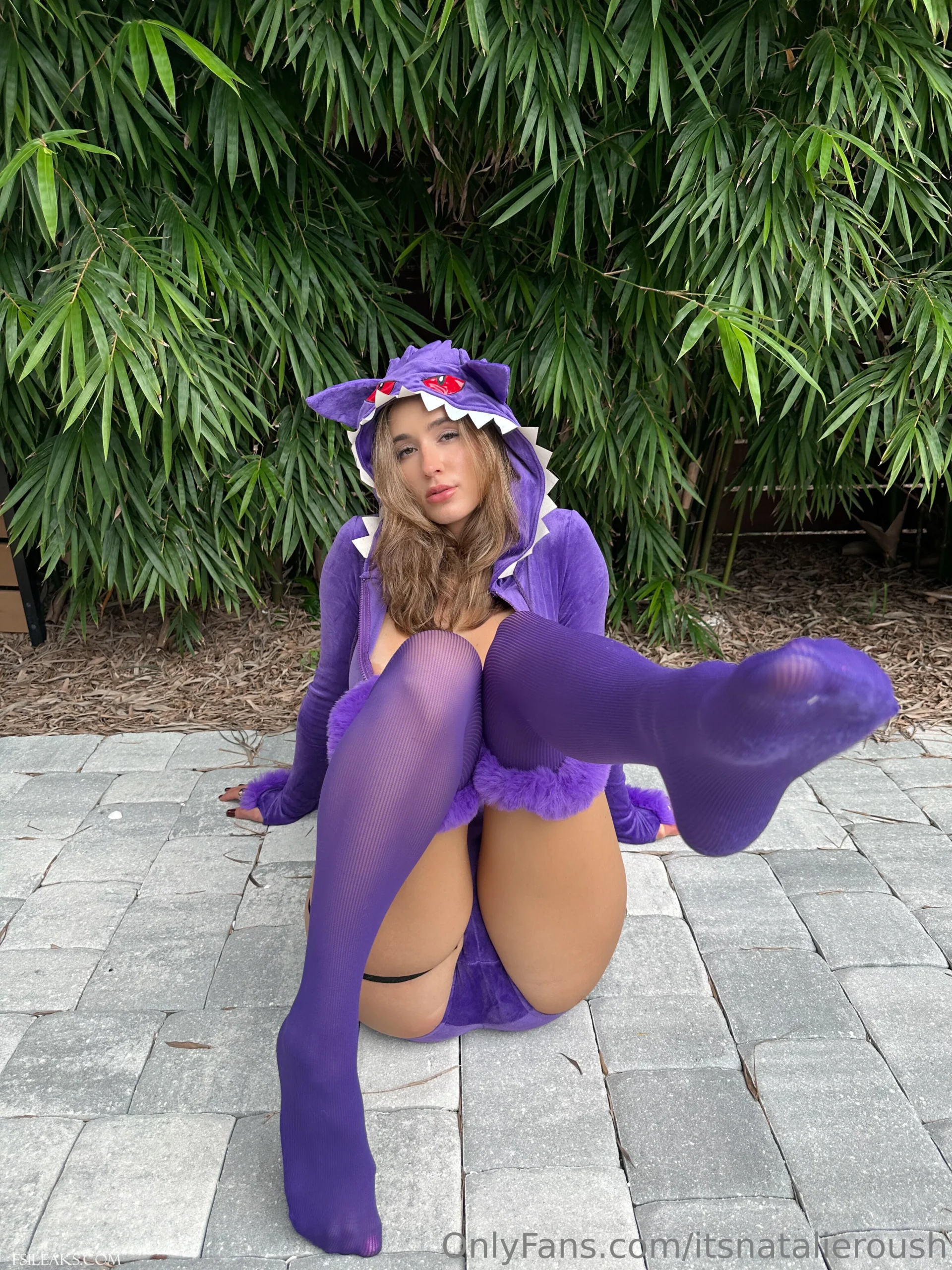 Natalie Roush OnlyFans Gengar Nude Cosplay Set - 35
