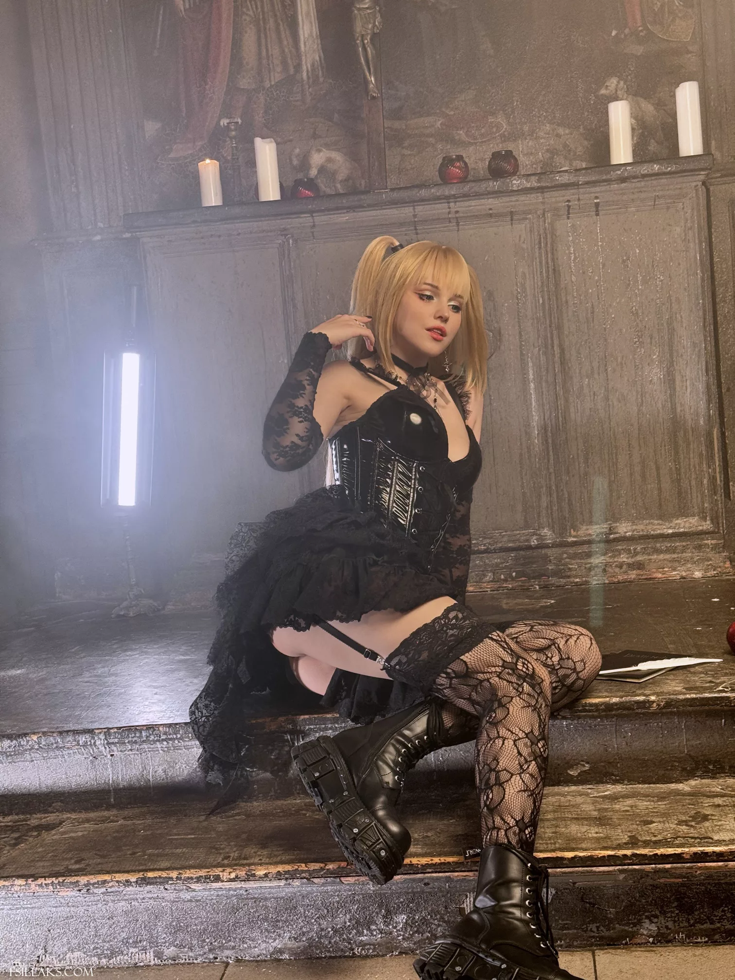 Shirogane Sama Misa Amane (Death Note) Cosplay Set - 16 Shirogane Sama Misa Amane (Death Note) Cosplay Set - 15