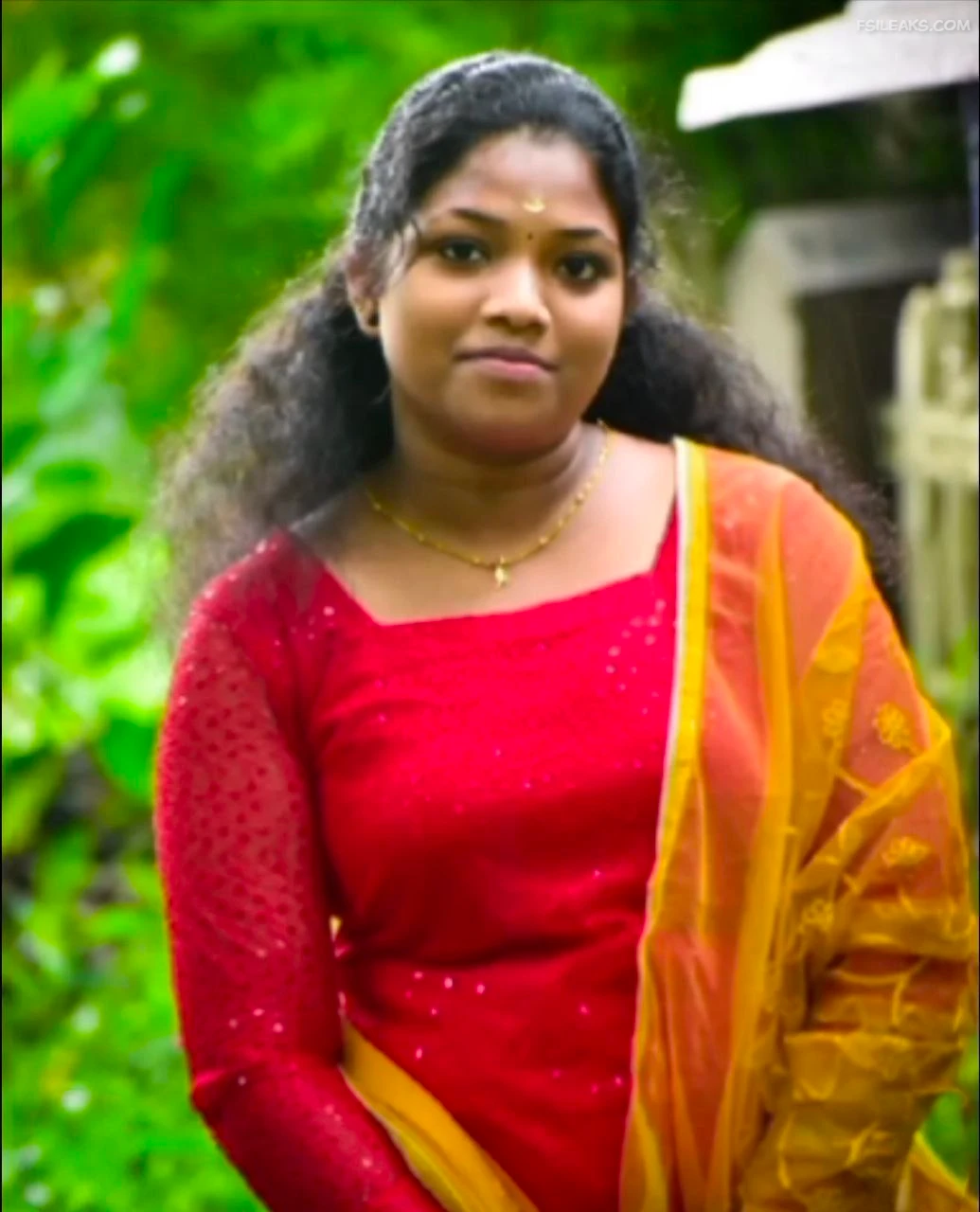 Chubby Curly Haired Tamil Girl Nude Show Photos - 47